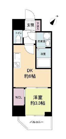 みなと元町駅 徒歩3分 2階の物件間取画像